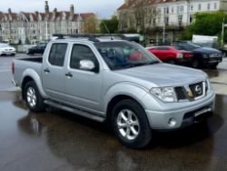 **(ONLY 64K MILEAGE)** 2008 (08 PLATE) NISSAN NAVARA 4 LITRE PETROL DOUBLE CAB PICK UP 4X4