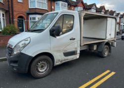 2015 VAUXHALL MOVANO 2.3 CDTI MWB MILK FLOAT