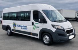 **(ONLY 63K MILEAGE)** 2015 PEUGEOT BOXER LWB L4 17 SEATER MINIBUS