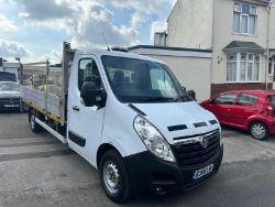 VAUXHALL MOVANO DROPSIDE TAIL LIFT 2.3 CDTI 3500 BITURBO RWD L3 H1 EURO 6 2DR