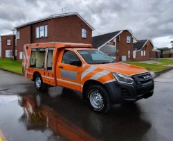 **(ONLY 103K MILEAGE)** 2020 ISUZU D-MAX 1.9 DIESEL MANUAL 4X4 SINGLE CAB ULEZ COMPLIANT