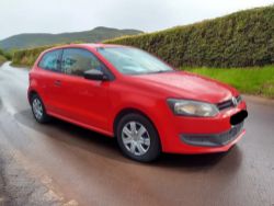**(ONLY 115K MILEAGE)** 2010 VOLKSWAGEN POLO S 60 1.2 PETROL MANUAL RED HATCHBACK