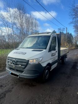 2019 MERCEDES-BENZ SPRINTER 314 CDI 2143CC DIESEL MANUAL CHASSIS CAB WHITE