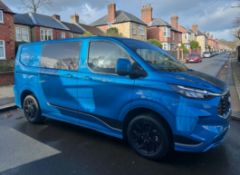 **(ONLY 101 MILEAGE)** 2026 FORD TRANSIT CUSTOM 320 SPORT L1 SWB DOUBLE CAB-IN-VAN