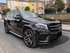 **(ONLY 91K MILEAGE)** 2018 MERCEDES-BENZ GLS 350 D AMG LINE 4MATIC AUTO BLACK SUV 2987CC