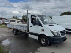 2017 MERCEDES-BENZ SPRINTER 314CDI 2.1 DIESEL MANUAL CHASSIS CAB WHITE