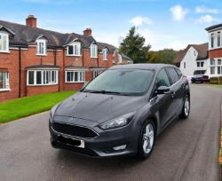 **(ONLY 83K MILEAGE)** 2015 FORD FOCUS ZETEC TDCI 1.5 MANUAL DIESEL HATCHBACK GREY