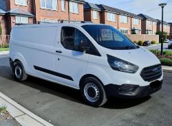 **(ONLY 100K MILEAGE)** 2021 FORD TRANSIT CUSTOM 320LEADER EBLUE DIESEL >>--NO VAT ON HAMMER--<<