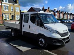 **(ONLY 114KMILEAGE)** 2022 IVECO DAILY 35C14B AUTO CHASSIS CAB DIESEL 2287CC WHITE S
