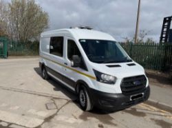 **(ONLY 97K MILEAGE)** 2021 FORD TRANSIT 350 LEADER 1996CC DIESEL >>--NO VAT ON HAMMER--<<