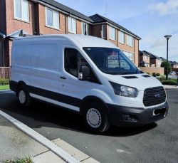 **(ONLY 70K MILEAGE)** 2017 FORD TRANSIT 350 L2H2 1996CC DIESEL MANUAL PANEL>>--NO VAT ON HAMMER--<<
