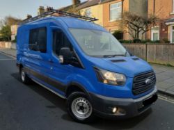 **(ONLY 121K MILEAGE)** 2017 FORD TRANSIT 350 L3H2 1996CC DIESEL MANUAL >>--NO VAT ON HAMMER--<<