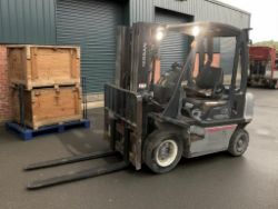 2011 NISSAN Y1D2A25Q DIESEL FORKLIFT – 2,500 KG CAPACITY – TRIPLEX MAST