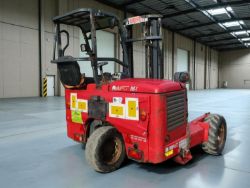 2008 MOFFETT MOUNTY M5 25.3 TRUCK-MOUNTED FORKLIFT