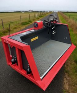UNUSED SOIL SCREENING BUCKET FOR SKIDSTEER LOADER
