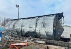 LARGE INDUSTRIAL DIESEL FUEL STORAGE TANK