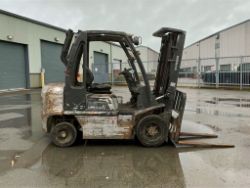 2011 NISSAN Y1D2A25Q DIESEL FORKLIFT 2500KG CAPACITY