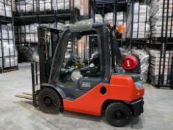 2017 TOYOTA 608FGF25 FORKLIFT
