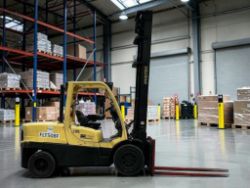 2007 HYSTER H5.5FT DIESEL FORKLIFT