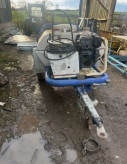 BUNDED POWER WASH TRAILER – DIESEL HONDA ENGINE