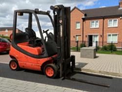 2005 LINDE H161-03 LPG FORKLIFT