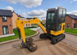 2022 JCB 16C-1 1.7T MINI EXCAVATOR