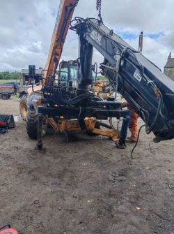 2003 ATLAS AK3500 TRUCK/WAGON CRANE – PIPED FOR AUGER OR GRAB