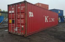 40FT X 8FT SHIPPING CONTAINER
