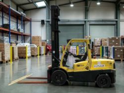 2008 HYSTER H5.5FT DIESEL FORKLIFT