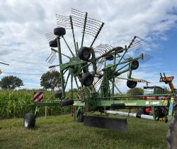 2012 KRONE SWARDO 900 TWIN ROTOR RAKE