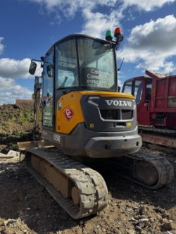 2018 VOLVO ECR50D 5 TON ZERO SWING EXCAVATOR