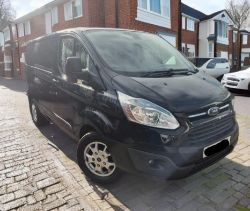 **(ONLY 110K MILEAGE)** 2014 FORD TRANSIT CUSTOM 270 LTD E-TECH DIESEL >>--NO VAT ON HAMMER--<<