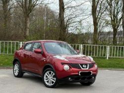 2014 NISSAN JUKE ACENTA DCI 1.5L DIESEL MANUAL RED >>--NO VAT ON HAMMER--<<