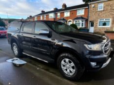 2020 FORD RANGER LIMITED ECOBLUE 4X4 1996CC DIESEL MANUAL PICK UP IN BLACK