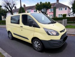 2016 FORD TRANSIT CUSTOM 290 L1H1 1996CC MANUAL DIESEL PANEL VAN