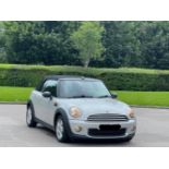 **(ONLY 73K MILEAGE)** 2012 MINI ONE PETROL MANUAL CONVERTIBLE IN SILVER >>--NO VAT ON HAMMER--<<