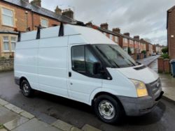 2014 FORD TRANSIT 125 T350 RWD L2H3 2198CC MANUAL DIESEL PANEL VAN