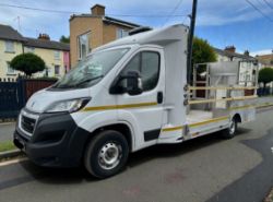 **(ONLY 59K MILEAGE)** 2021 PEUGEOT BOXER 335 PRO L2H1 HIGHWAY LOW LOADER (71 REG)