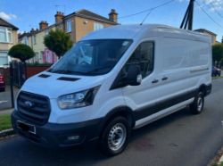 **(ONLY 58K MILEAGE)** 2024 FORD TRANSIT 2.0 ECOBLUE LEADER L3H2 LWB PANEL VAN (24 REG) – EURO 6