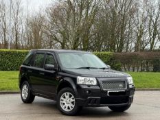 **(ONLY 120K MILEAGE)** 2008 LAND ROVER FREELANDER 2.2 TD4 XS BLACK MANUAL >>--NO VAT ON HAMMER--<<