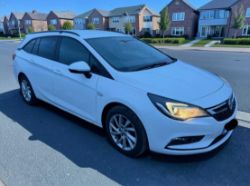 2019 VAUXHALL ASTRA DESIGN 1.6 CDTI 136PS MANUAL ESTATE IN WHITE