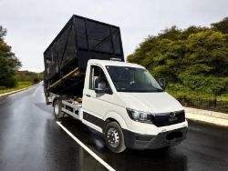 2019 MAN TGE 5.180 AUTO 5-TON TWIN WHEEL CAGE TIPPER WITH TAILLIFT – EURO 6,