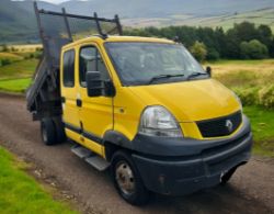 2009 RENAULT MASCOTT CREW CAB TIPPER>>--NO VAT ON HAMMER--<<
