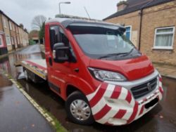 2021 FIAT DUCATO 35 MULTIJET II 2.3 DIESEL MANUAL CHASSIS CAB RED >>--NO VAT ON HAMMER--<<