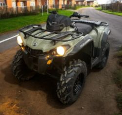 CAN AM 570 PRO 2017 760 HOURS SELECTABLE 2WD OR 4WD