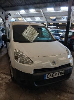 2013 PEUGEOT PARTNER 850 S L1 HDI PANEL VAN >>--NO VAT ON HAMMER--<<