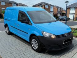 2013 VOLKSWAGEN CADDY C20 STARTLINE TDI L1H1 1598CC PANEL VAN BLUE >>--NO VAT ON HAMMER--<<