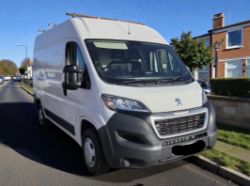 **(ONLY 90K MILEAGE)** 2018 PEUGEOT BOXER 335 PRO L2H2 BLUE HDI 1997CC MANUAL DIESEL