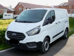 **(ONLY 65K MILEAGE)** 2020 FORD TRANSIT CUSTOM 300 LEADER TDCI SWB>>--NO VAT ON HAMMER--<<
