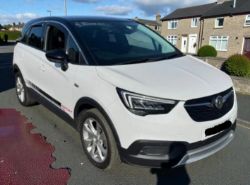 **(ONLY 64K MILEAGE)** 2020 VAUXHALL CROSSLAND X BUSINESS ED NAV 1.2 >>--NO VAT ON HAMMER--<<